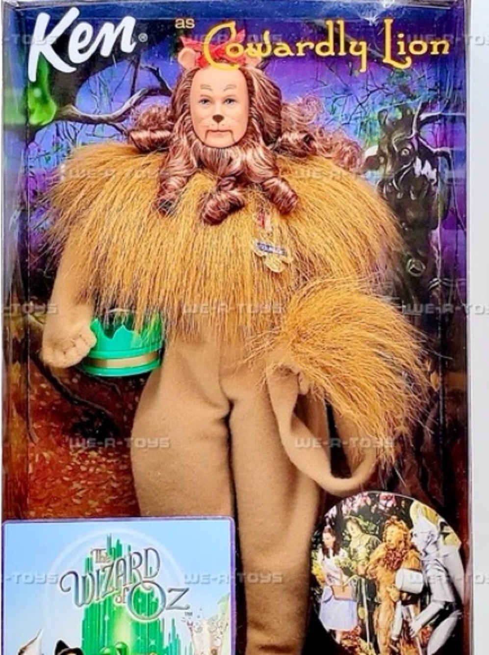 Wizard of Oz Barbie Doll Ken as the Cowardly Lion 1999 Mattel ( Model #25814)